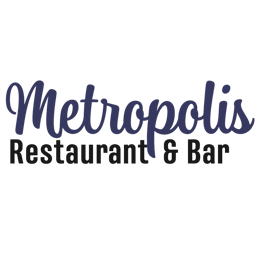 Metropolis-Restaurant & Bar logo.